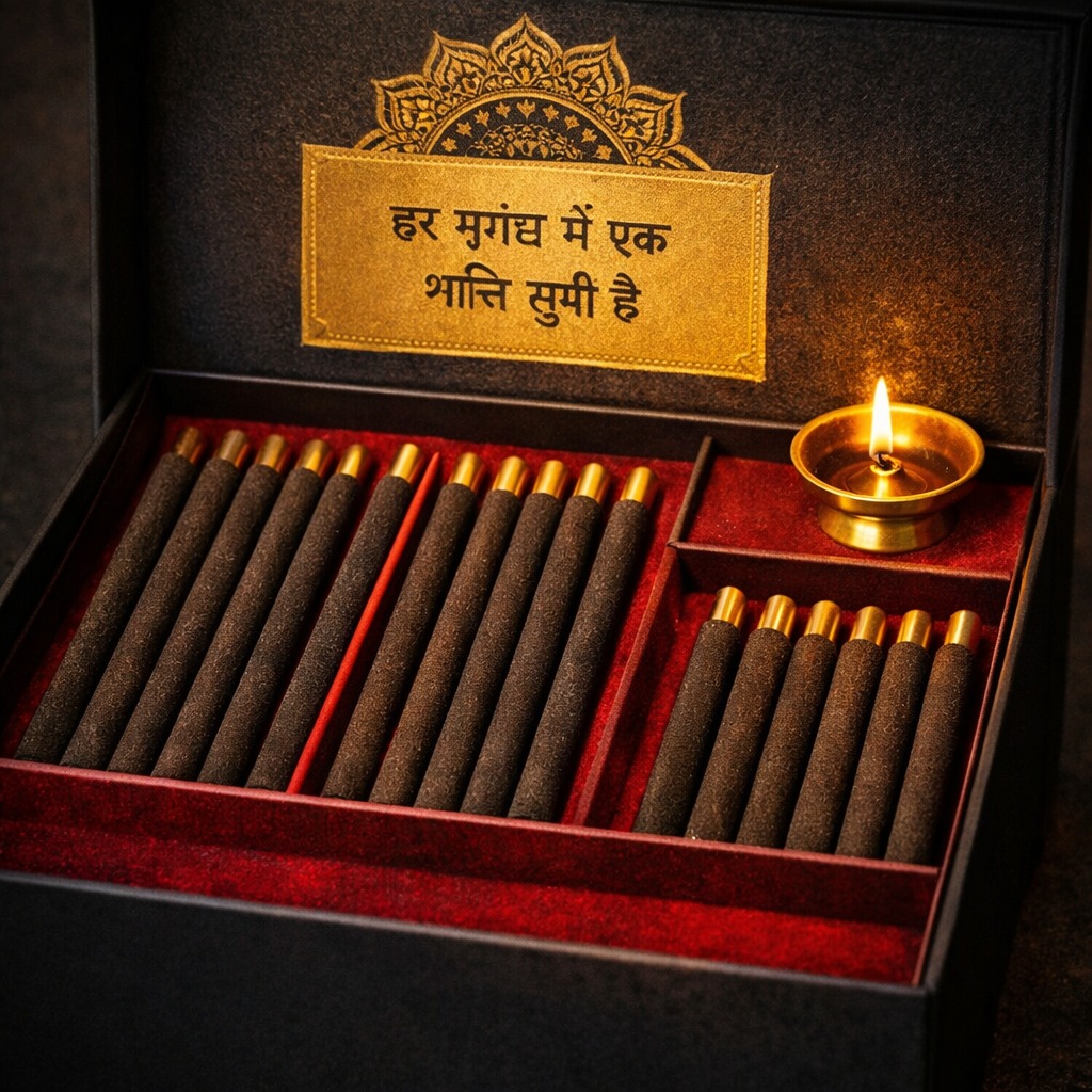 Premium Dhoopbatti - Mogra / Rose